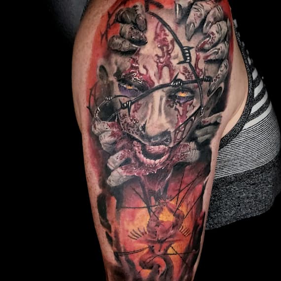 Rampage Tattoo | Ram Perez Portfolio